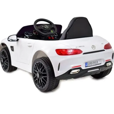 MERCEDES NA AKUMULATOR AMG GT, MIĘKKIE KOŁA EVA, MIĘKKIE SIEDZENIE/HL2588