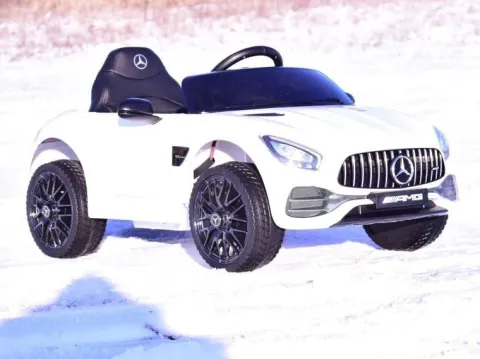 MERCEDES NA AKUMULATOR AMG GT, MIĘKKIE KOŁA EVA, MIĘKKIE SIEDZENIE/HL2588