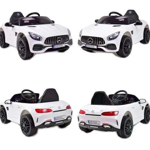 MERCEDES NA AKUMULATOR AMG GT, MIĘKKIE KOŁA EVA, MIĘKKIE SIEDZENIE/HL2588