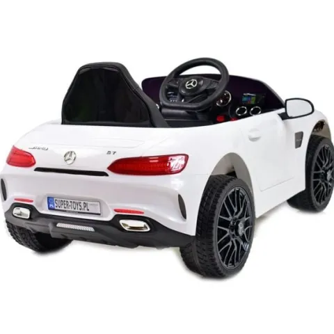 MERCEDES NA AKUMULATOR AMG GT, MIĘKKIE KOŁA EVA, MIĘKKIE SIEDZENIE/HL2588