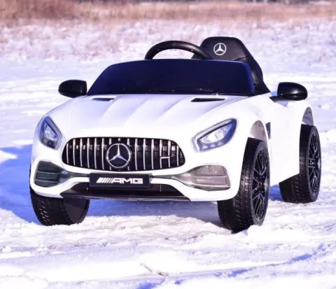 MERCEDES NA AKUMULATOR AMG GT, MIĘKKIE KOŁA EVA, MIĘKKIE SIEDZENIE/HL2588