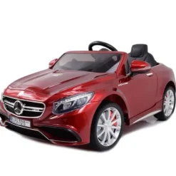 MERCEDES S63 AMG LICENCJA,LAKIER, MIĘKKIE KOŁA EVA FULL OPCJA/HL169