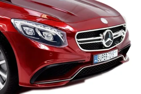 MERCEDES S63 AMG LICENCJA,LAKIER, MIĘKKIE KOŁA EVA FULL OPCJA/HL169