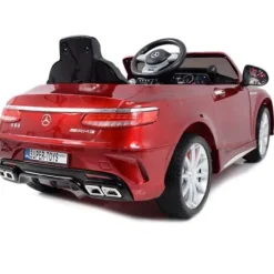 MERCEDES S63 AMG LICENCJA,LAKIER, MIĘKKIE KOŁA EVA FULL OPCJA/HL169