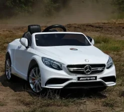 MERCEDES S63 AMG LICENCJA, MIĘKKIE KOŁA EVA FULL OPCJA/HL169