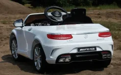 MERCEDES S63 AMG LICENCJA, MIĘKKIE KOŁA EVA FULL OPCJA/HL169