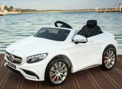 MERCEDES S63 AMG LICENCJA, MIĘKKIE KOŁA EVA FULL OPCJA/HL169