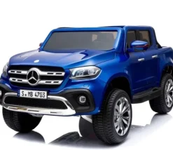 MERCEDES X LICENCJA, - 4X4 , 2x12V PANEL MP4, MIĘKKIE KOŁA EVA, MIĘKKIE SIEDZENIE, LAKIER POLEROWANY, FUNKCJA BUJANIA FULL OPC