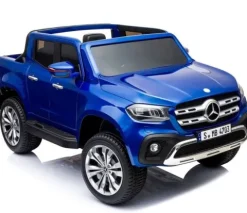 MERCEDES X LICENCJA, - 4X4 , 2x12V PANEL MP4, MIĘKKIE KOŁA EVA, MIĘKKIE SIEDZENIE, LAKIER POLEROWANY, FUNKCJA BUJANIA FULL OPC