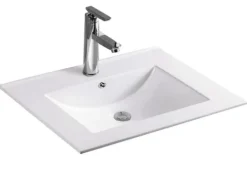 MEXEN ATENA 61 x 46 CM UMYWALKA WPUSZCZANA W BLAT MEBLOWA BIAŁA