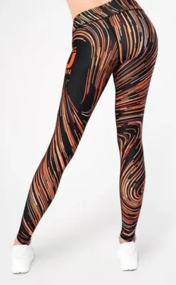 MEX - Legginsy damskie Lightspeed Coffee XS