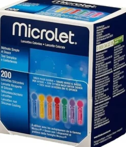 MICROLET LANCETY 200 sztuk (do Contour Plus, Contour TS) Ascensia Diabetes