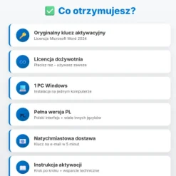 Microsoft Office 2016 Professional Plus - Licencja WIECZYSTA / Faktura VAT