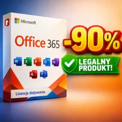 Microsoft Office 365 Pro Plus | Konto 5 urządzeń - Natychmiastowa dostawa
