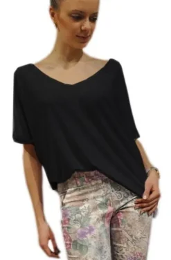 MIKOS*NOWOSĆ BLUZKA OVERSIZE, KIMONO Z DEKOLTEM SM