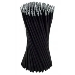 MIKRO APLIKATORY DO RZĘS BEZWŁÓKIENKOWE W TUBIE MICROBRUSH CZARNE 100 sztuk