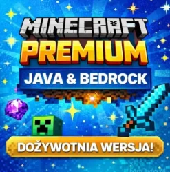 MINECRAFT PREMIUM JAVA & BEDROCK | Pełna Wersja | Gra PC | Polska Wersja!