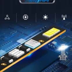 MINI ŻARÓWKI H11 LED XSTORM 110W 23000LM CAN MOCNE