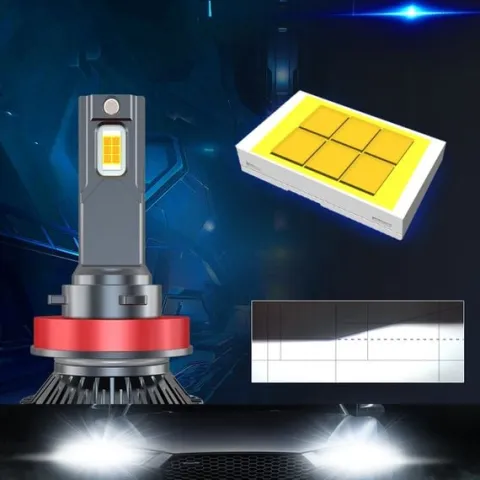MINI ŻARÓWKI H11 LED XSTORM 110W 23000LM CAN MOCNE