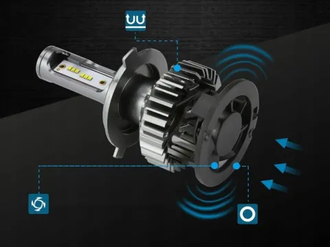 MINI ŻARÓWKI LED HIR2 XSTORM CPS1860 20000LM CAN IDEALNE ODCIĘCIE 9012