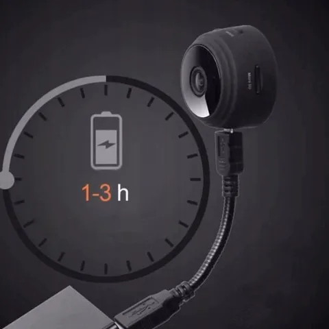 MINI KAMERA SZPIEGOWSKA UKRYTA DETEKCJA FULL HD WIFI RUCH KAMERKA MAŁA 1080