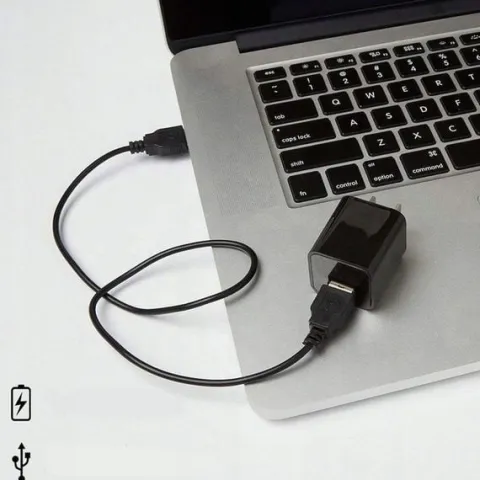 MINI KAMERA SZPIEGOWSKA ZASILACZ ŁADOWARKA Z WIFI