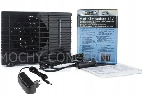 Mini KLIMATYZACJA, KLIMATYZATOR 12V na UPAŁY