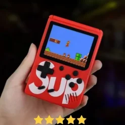 Mini konsola gameboy gra retro przenośna kieszonkowa mario czołgi 400w1 USB
