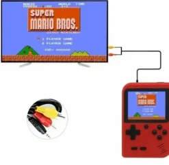 MINI KONSOLA RETRO 400 GIER GAMEBOY MARIO TV Gra TELEWIZYJNA + PAD