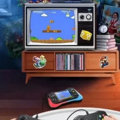 MINI KONSOLA RETRO GRA TV PRZENOŚNA 500 GIER + PAD