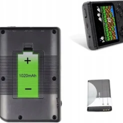Mini Konsola RETRO Przenośna Prezent dla Dziecka Wyjście TV + PAD 400 GIER