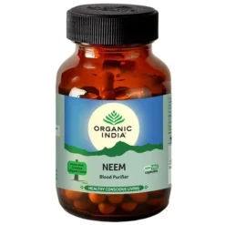 Miodla indyjska Neem oczyszczanie krwi Organic India 60 kapsułek