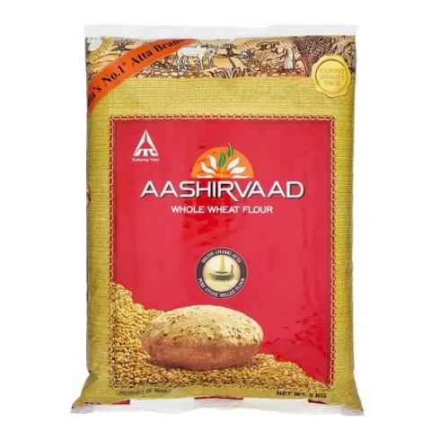 Mąka pszenna razowa Whole Wheat Flour Aashirvaad 5kg