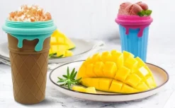 500ML SLUSHY KUBEK DO ROBIENIA LODÓW SORBETÓW SLUSHY GRANITY Duża Pojemność