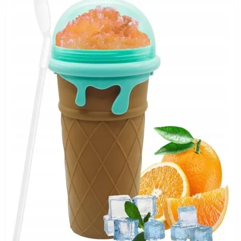 500ML SLUSHY KUBEK DO ROBIENIA LODÓW SORBETÓW SLUSHY GRANITY Duża Pojemność