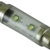 mocna żarówka LED 10x42 mm 2x Cree XP-E 12v 24v biała zimna c10w c15w