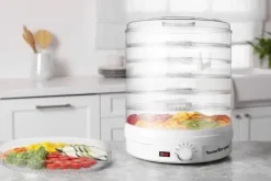MOCNA DUŻA SUSZARKA DO GRZYBÓW I OWOCÓW ORAZ ZIÓŁ XL 5 SIT 500W