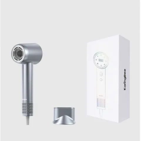 Mocna Suszarka do Włosów Karingbee HS01 Jonizacja 1500W szary
