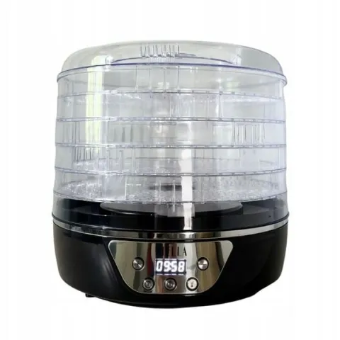 MOCNA SUSZARKA SPOŻYWCZA 520W DO GRZYBÓW OWOCÓW ZIÓŁ 5 SIT STELLA STSG-520