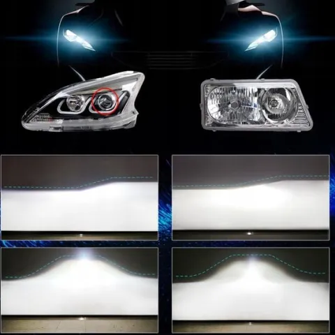MOCNE ŻARÓWKI SAMOCHODOWE LED H4 XSTORM R45 130W 30000LM CANBUS