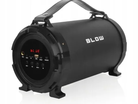 MOCNY GŁOŚNIK BLUETOOTH USB SD RADIO BOOMBOX MIKROFON PRZENOŚNY KARAOKE
