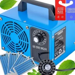 MOCNY 140W generator OZONU Ozonator Oczyszczacz Powietrza 60 000 MG/H filtr