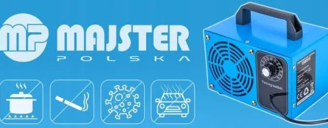 MOCNY 140W generator OZONU Ozonator Oczyszczacz Powietrza 60 000 MG/H filtr