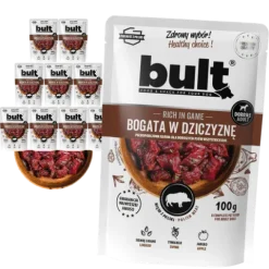 MOKRA KARMA DLA PSA BULT SASZETKA MIELONKA BOGATA W JAGNIĘCINĘ 10x100G