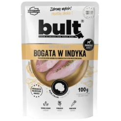 MOKRA KARMA DLA PSA BULT SASZETKA MIELONKA BOGATA W INDYKA ZESTAW 10x100G