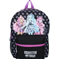 MONSTER HIGH LALKI DRACULAURA PLECAK SZKOLNY DLA DZIECI KIESZONKA NA BIDON