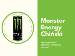 Monster napój energetyczny energy drink original czarny black chiński 330ml
