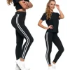 Moraj Legginsy długie z Lampasem Mocno Kryjące 1200-016 Czarne L/XL