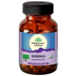 Moringa wytrzymałość witalność Organic India 60 kapsułek