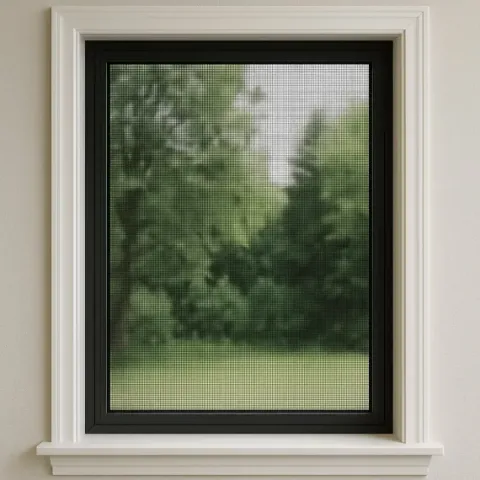 Moskitiera siatka na okno mocna solidna okienna muchy owady 150x130 + rzep